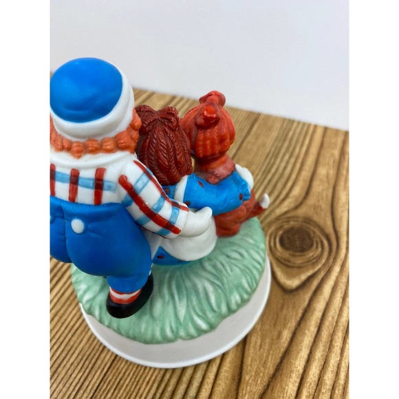 Raggedy Ann & Andy Arthur Flamba Musical Box Figurine - Picture 5 of 6